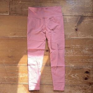 Women's Pink High-Waist Leggings